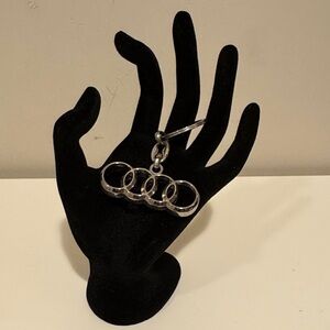 NEW✨ Audi Silver key chain